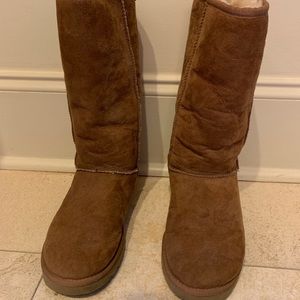 Ugg Classic Shearling Lined Tall Boot - Chestnut